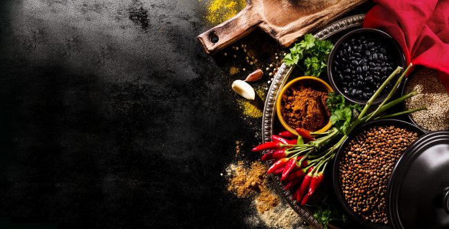 Beautiful Tasty Appetizing Ingredients Spices Red Chilli Pepper