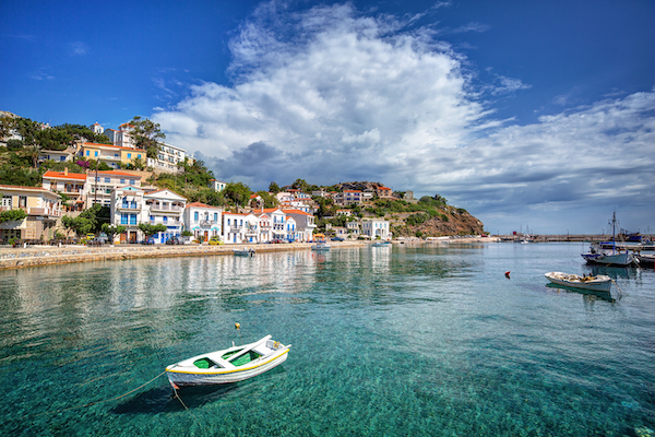 Traditional,Village,Of,Evdilos,,In,Ikaria,Island,,Greece