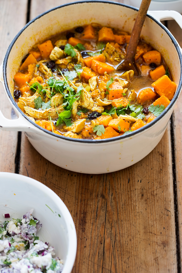 Chicken,With,Cumin,,Turmeric,And,Coriander,With,Sweet,Potatoes