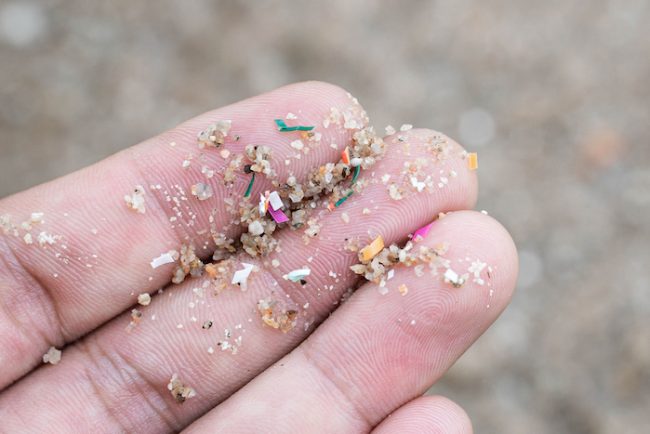 Microplastics in hand, microplastics, air pollution microplastics in water, food